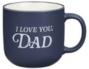 Mug I Love You Dad Navy 