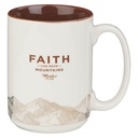 Mug Faith Can Move Mountains White 