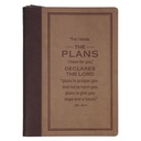 Executive Padfolio The Plans Brown and Taupe 