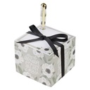 Note Block with Pen Set Joy and Peace Monochromatic Floral