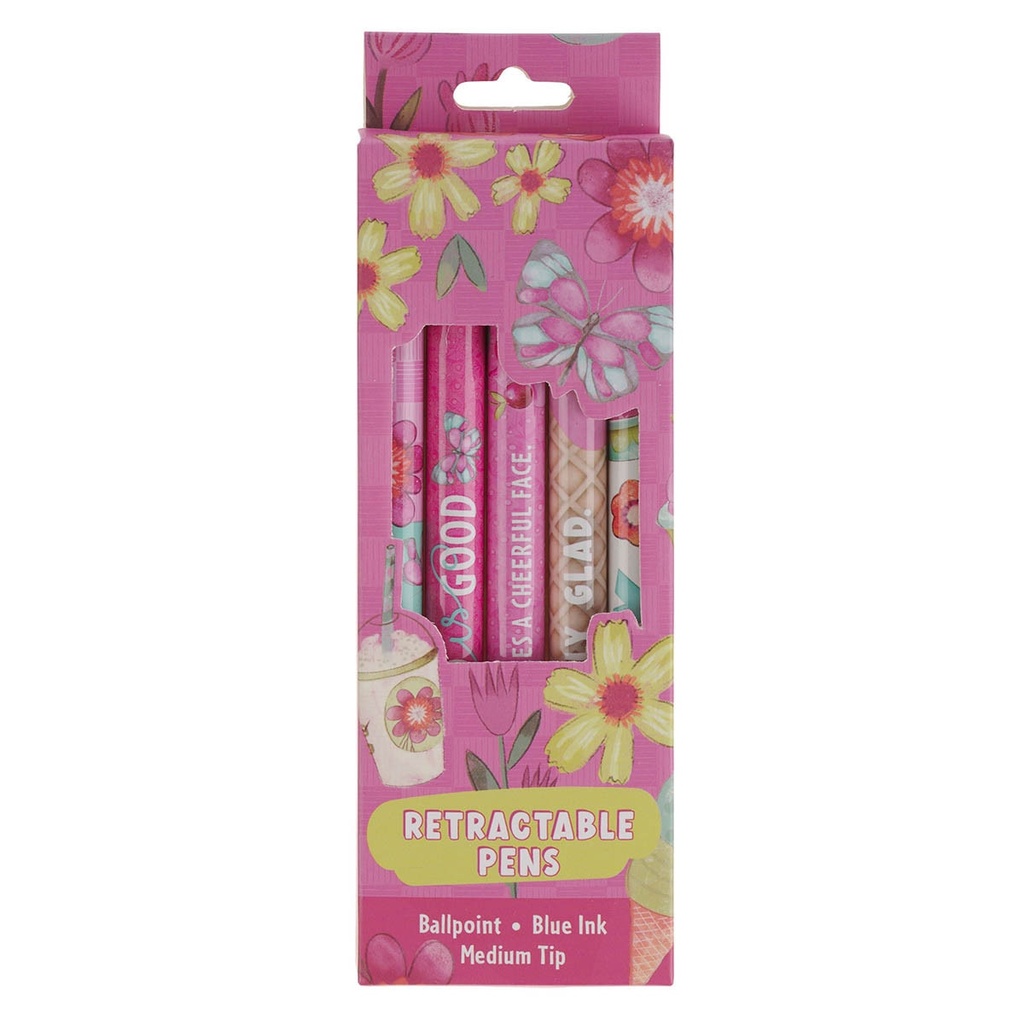 Pen Set 5 pc Be Truly Glad 1 Peter 1:6