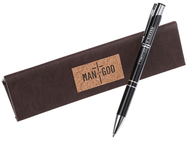 Pen with Case Man of God 1 Tim. 6:11