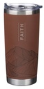 Travel Tumbler Faith Brown Mountain