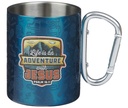 Mug SS Blue Adventure With Jesus Ps. 16:11