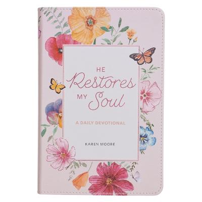 He Restores My Soul Daily Devotional For Women Pink