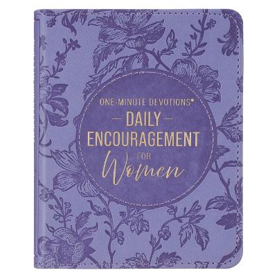 One Minute Devotions Daily Encouragement For Women Purple