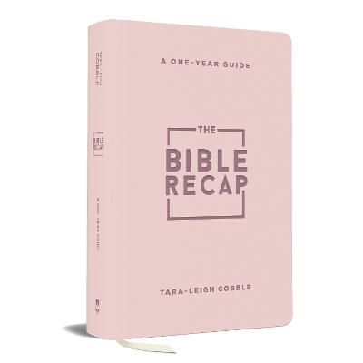 The Bible Recap Personal Size Pink Imitation Leather