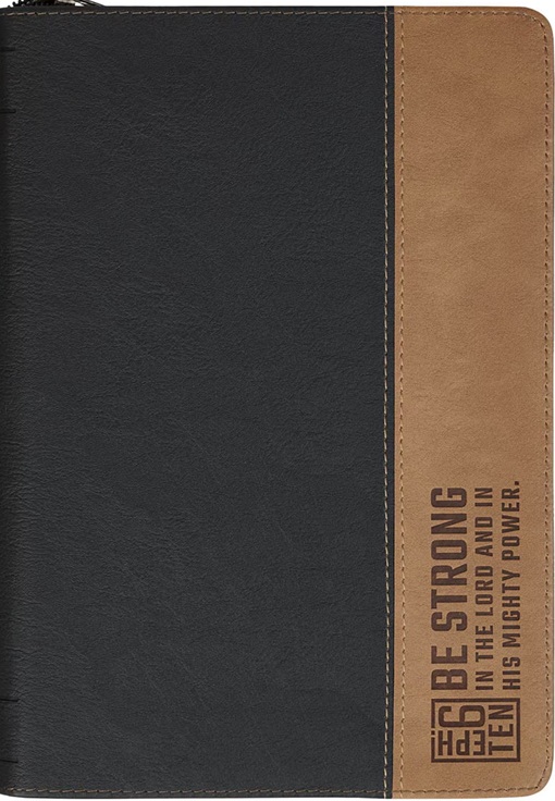 Journal Classic Zip Be Strong Two-tone Black