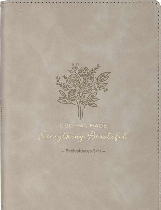 Journal Slimline Everything Beautiful Taupe