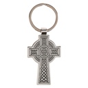 Keychain Celtic Cross Silver Metal