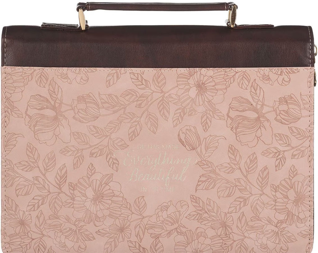 Bible Case Medium Everything Beautiful Blush Floral