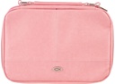 Bible Case XL Organiser Two-Fold Pink Faux Leather 