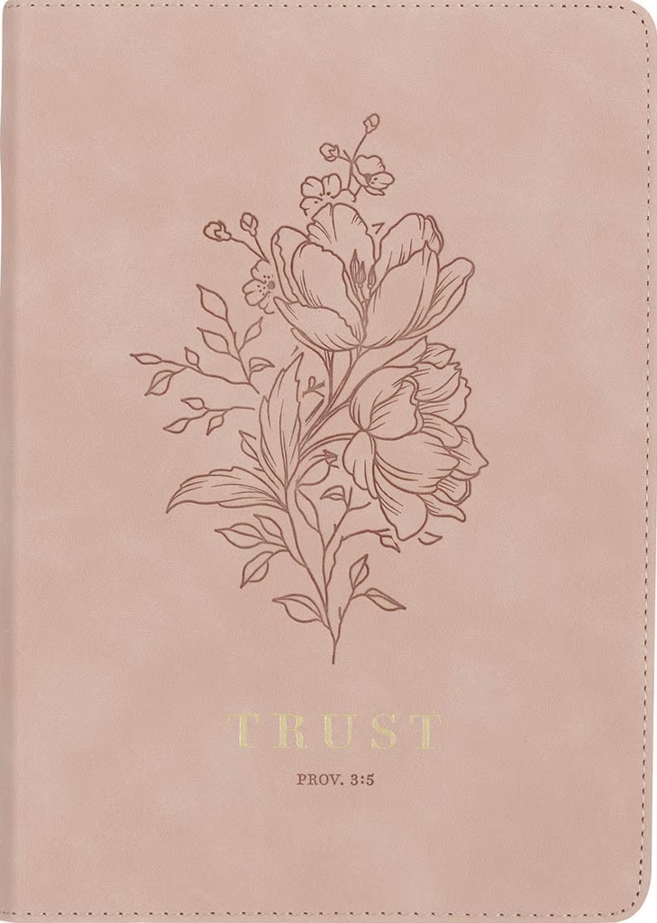 Journal Trust Prov 3:5 Mottled Blush Faux Leather 