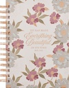 Journal Everything Beautiful Floral Wirebound