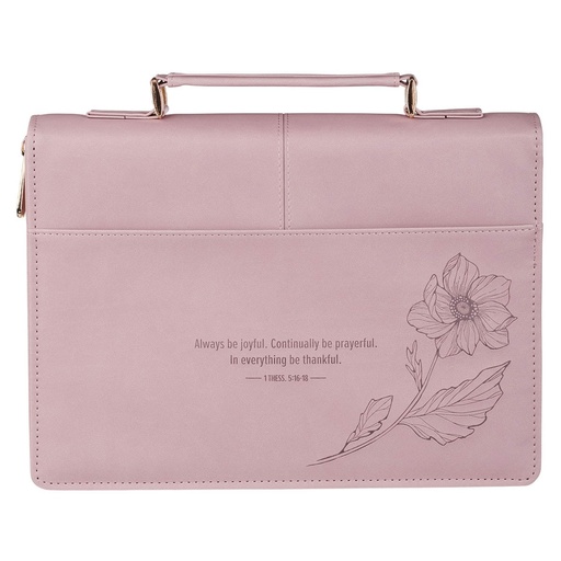 [BBM894] Bible Case Medium Be Joyful Fashion Dusty Mauve