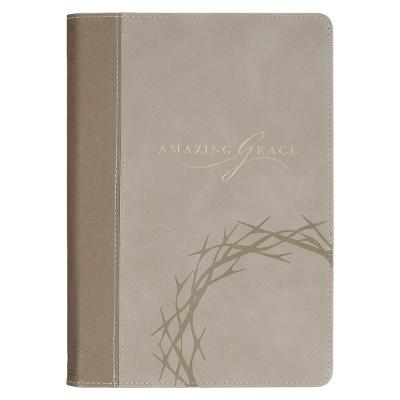 [JL925] Journal Classic Taupe Amazing Grace Isa. 53:5