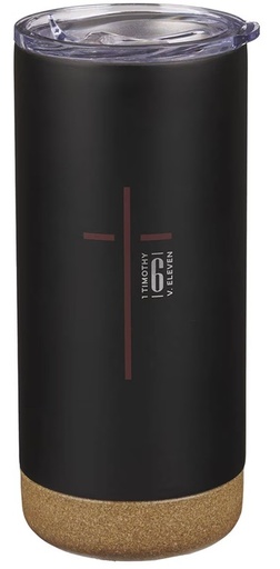 [SMUG355] Tumbler SS Black Cross 1 Tim. 6:11