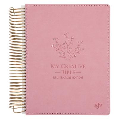 [KJV324] KJV My Creative Bible Illustrators Edition Pink Faux Leather