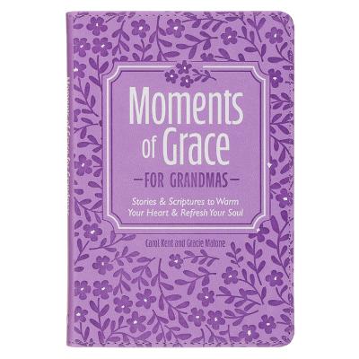 [GB291] Moments of Grace For Gradmas Purple Gift Book