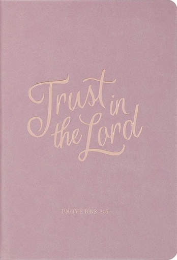 [JLH016] Journal Trust In The Lord Mauve Hardcover