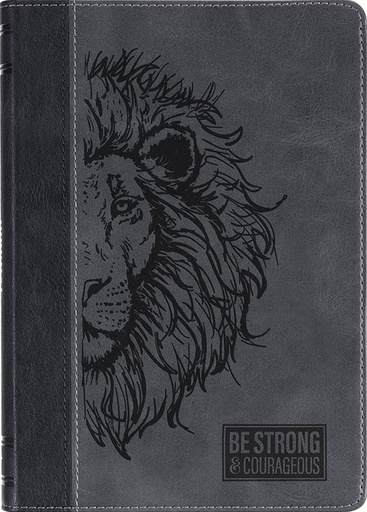 [JLH017] Journal Be Strong & Courageous Lion Hardcover