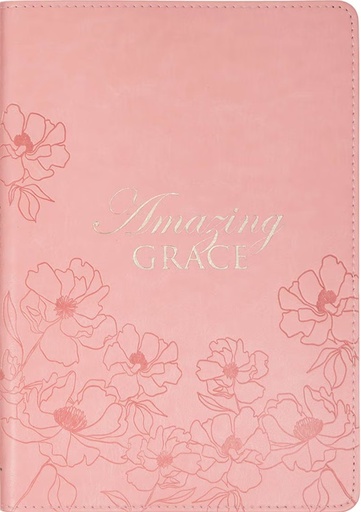 [JLS007] Journal Slimline  Amazing Grace Pink