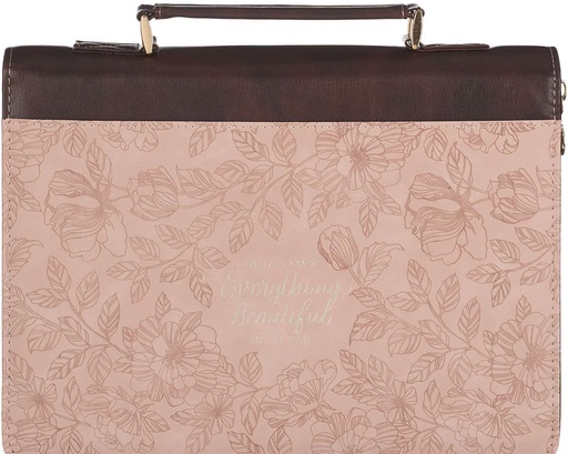 [BBM868] Bible Case Medium Everything Beautiful Blush Floral