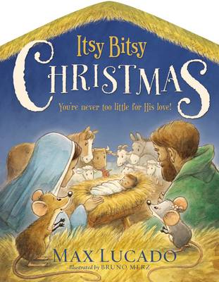 [9780718088873] Itsy Bitsy Christmas Board Book