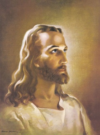 [L18550] Sallman Print:16x20 Head of Christ