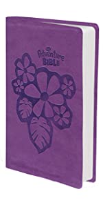 [9780310727446] NIrV Adventure for Early Readers Tropical Purple DuoTone