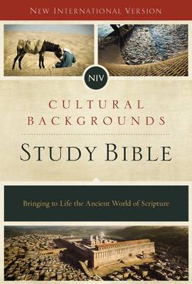 [9780310431589] NIV Cultural Backgrounds Study Bible Hardcover