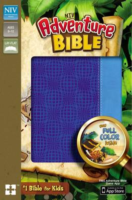 [9780310727521] NIV Adventure Bible DuoTone Electric Blue/Ocean Blue