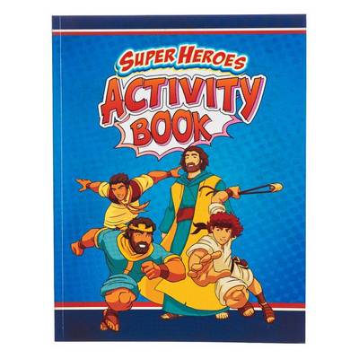[KDS554] Super Heroes Activity Book
