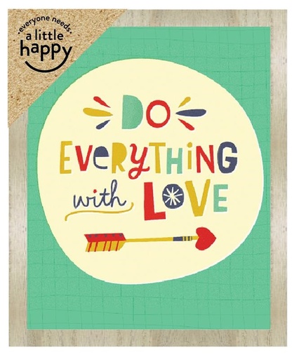 [J6925] Wall Decor Do Everything With Love