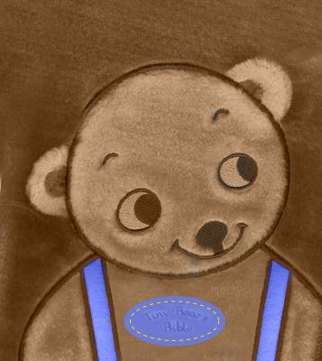 [9781859859292] Tiny Bear's Bible (Blue) Faux Fur Small