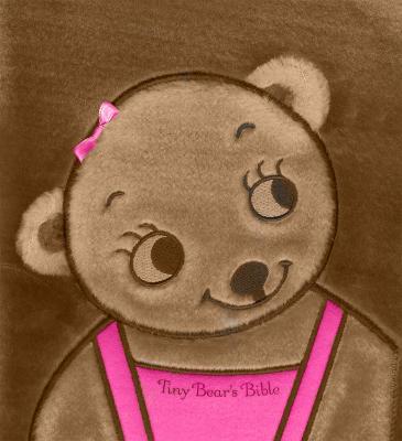 [9781859859285] Tiny Bear's Bible (Pink) Faux Fur Small