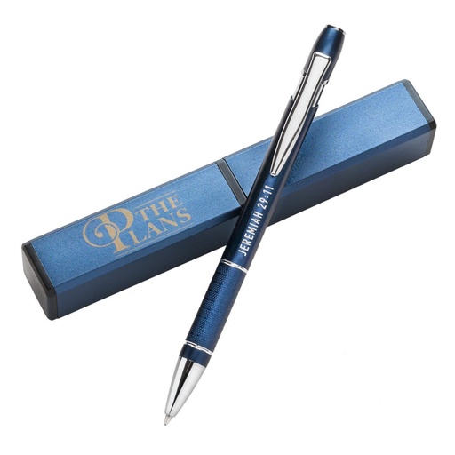 [PEN285] Pen Metal Plans Jeremiah 29:11 Navy