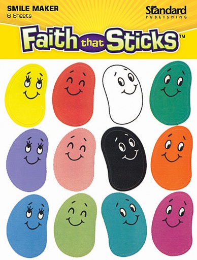 [9781414392882] Sticker Jolly Jelly Beans Scratch n Sniff
