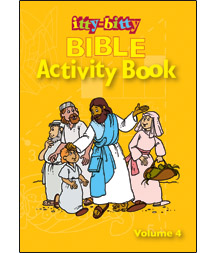 [E5003] Bible Activity Book Vol 4 (itty bitty)