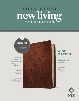 [9781496458971] NLT Wide Margin Bible Filament Enabled Brown Palm I/L