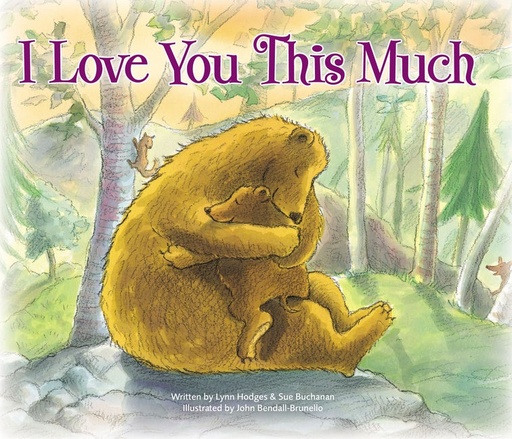 [9780310709619] I Love You This Much: Board Book