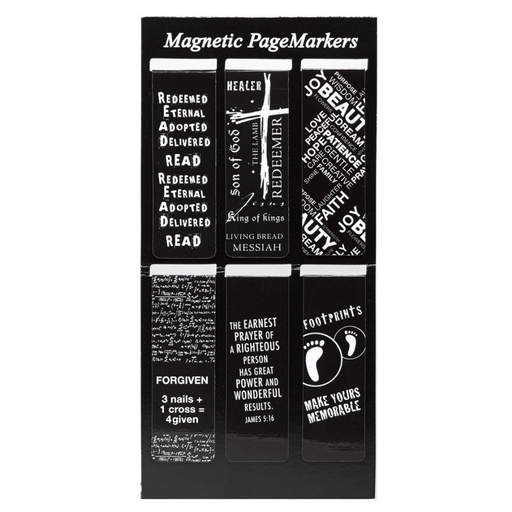 [MGB001] PageMarker Magnetic Cross Black & White