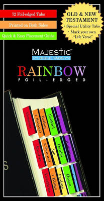 [9781934770979] Majestic Bible Tabs Rainbow