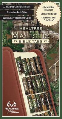 [9781609369286] Majestic Bible Tabs Wood RealTree