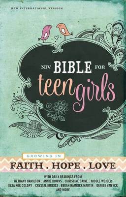 [9780310749691] NIV Bible For Teen Girls H/C