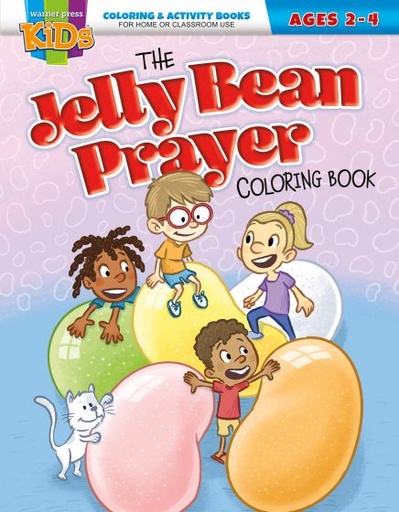[E4835] Jelly Bean Prayer: Ages 2-4 Coloring Book
