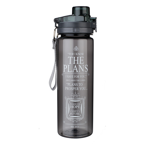 [WBT101] Waterbottle Plastic Plans Black