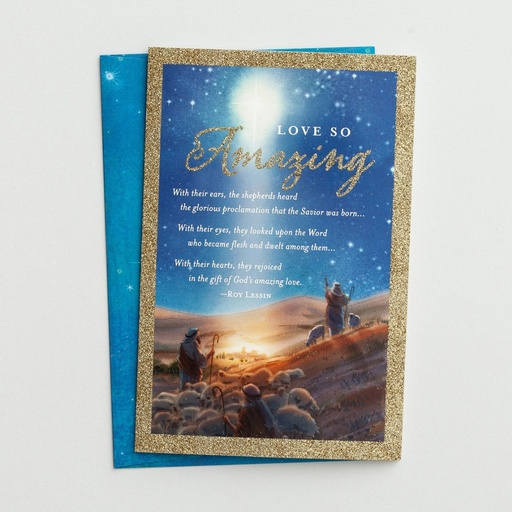[18412] GC: Christmas Boxed Love So Amazing (Dark Blue)