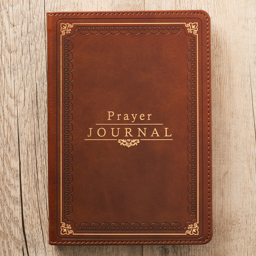 [JLP020] Journal Prayer Luxleather Brown