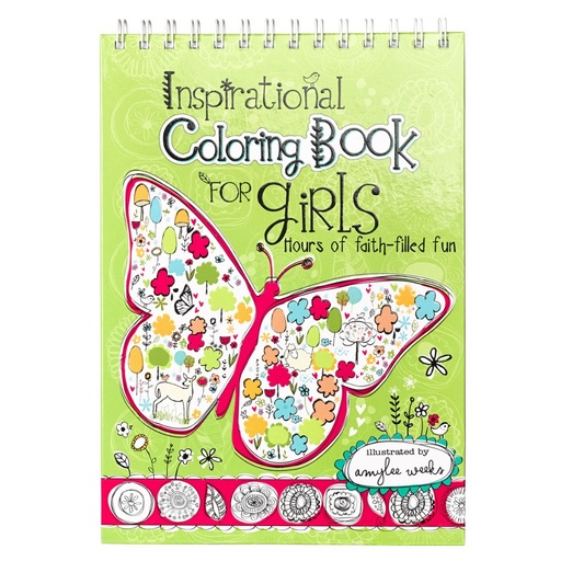 [KDS540] Inspirational Colouring Book For Girls